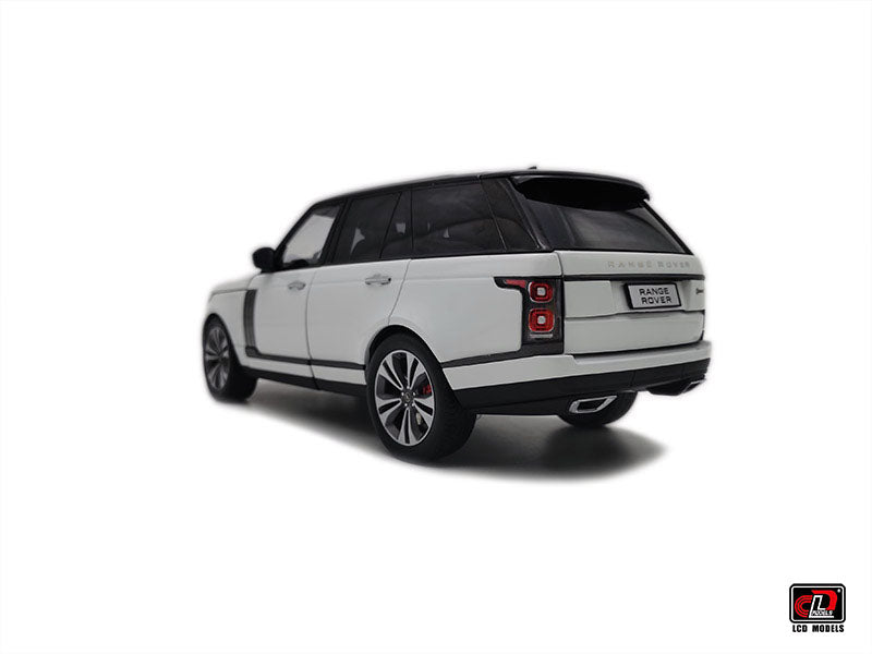 LCD 2020 Land Rover Range Rover SV Autobiography Dynamic (White) 1:18