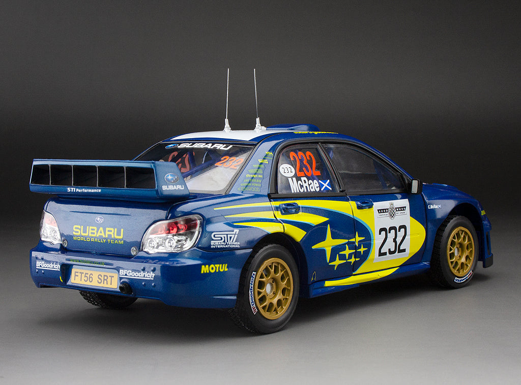 Sun-Star 2007 Subaru Impreza WRC07 No 232 Rally Goodwood Festival of Speed 1:18