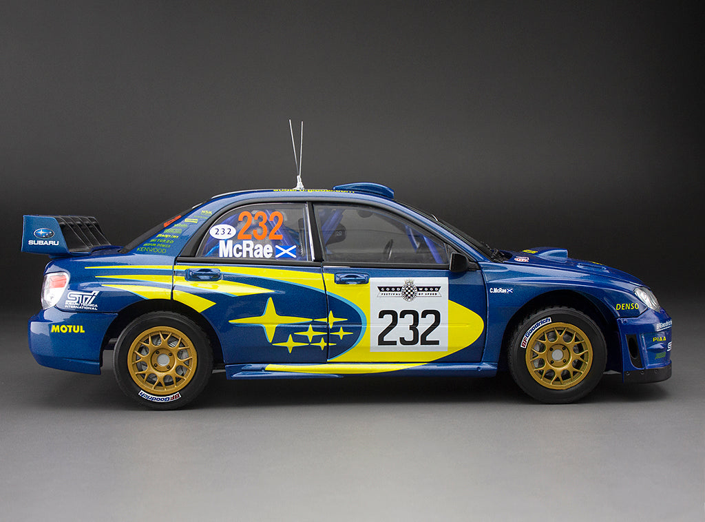 Sun-Star 2007 Subaru Impreza WRC07 No 232 Rally Goodwood Festival of Speed 1:18