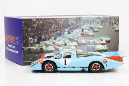 Werk83 Porsche 917 LH 4.5L #1 Team Gulf Press Version 24h LeMans 1969 1:18