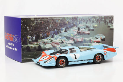 Werk83 Porsche 917 LH 4.5L #1 Team Gulf Press Version 24h LeMans 1969 1:18