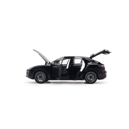 Norev 2019 Porsche Cayenne Turbo Coupe Black Metallic 1:18