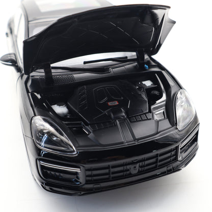 Norev 2019 Porsche Cayenne Turbo Coupe Black Metallic 1:18