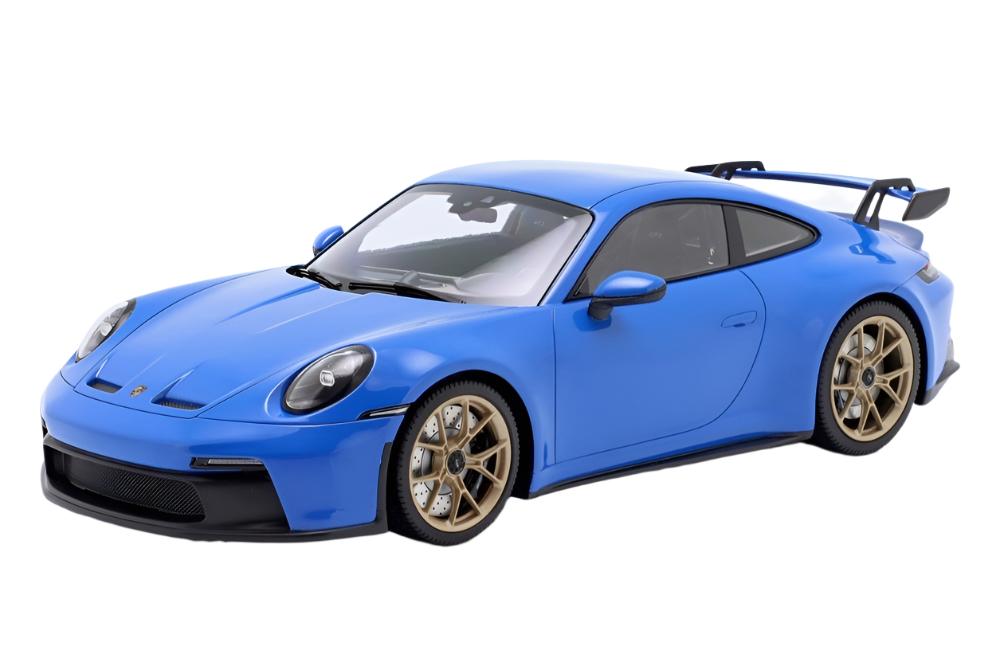 Minichamps 2022 Porsche 911 992 GT3 Touring Shark Blue w/ Gold Wheels 1:18 LIMITED, SEALED