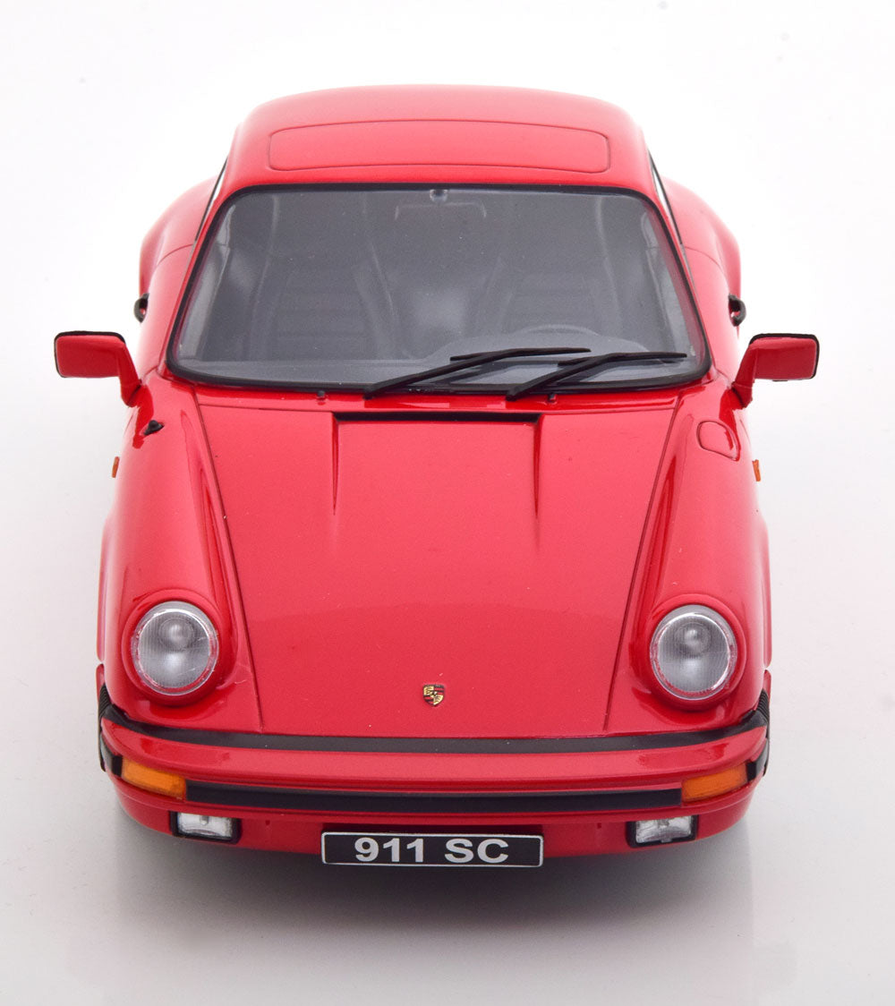 KK Scale 1983 Porsche 911 SC Coupe G Series Guards Red 1:18