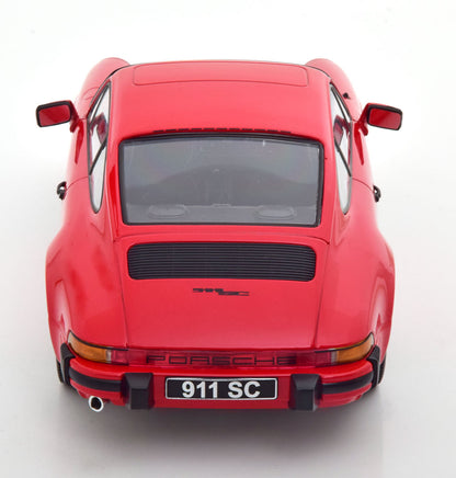 KK Scale 1983 Porsche 911 SC Coupe G Series Guards Red 1:18