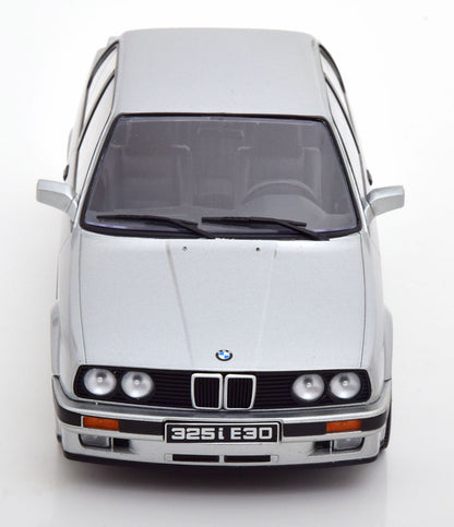 KK-Scale 1987 BMW 325i (e30) Coupe M Package Silver Metallic 1:18