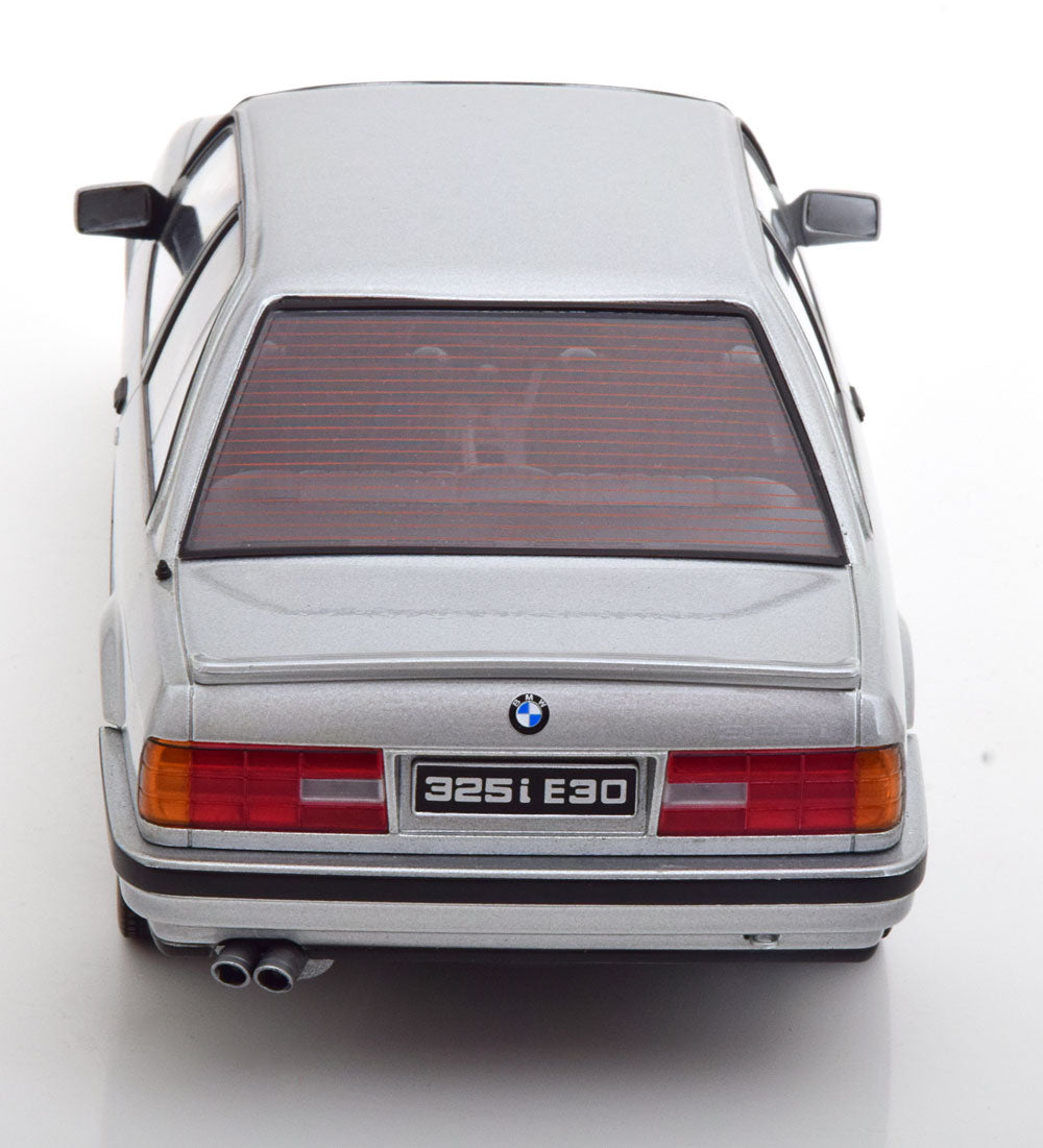 KK-Scale 1987 BMW 325i (e30) Coupe M Package Silver Metallic 1:18