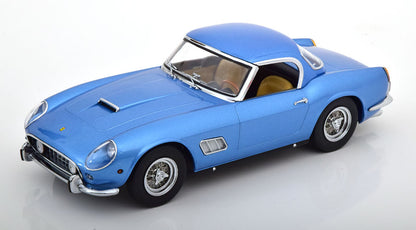 KK Scale 1960 Ferrari 250 GT California Spyder Light Blue Metallic w/ Removable Hard Top 1:18