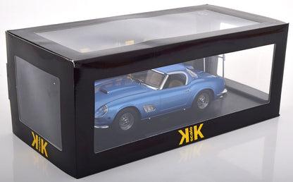 KK Scale 1960 Ferrari 250 GT California Spyder Light Blue Metallic w/ Removable Hard Top 1:18