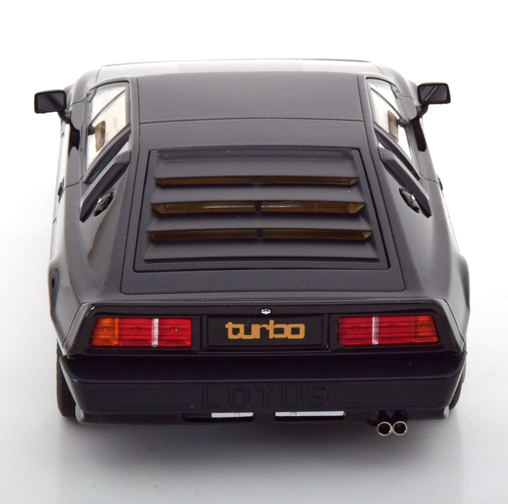 KK Scale 1981 Lotus Esprit Turbo Black w/ Gold Deco 1:18