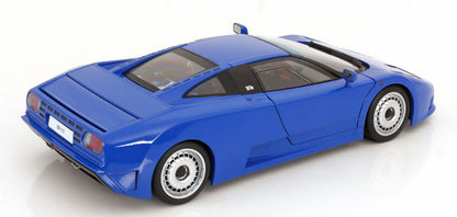 KK Scale 1991 Bugatti EB110 Blue w/ Openings 1:12