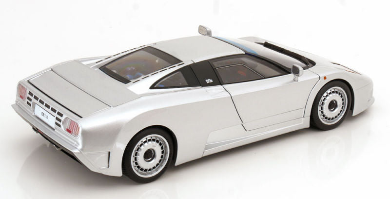 KK Scale 1991 Bugatti EB110 Silver w/ Openings 1:12