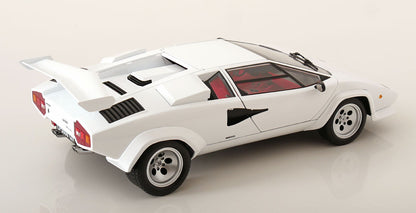 KK Scale 1985 Lamborghini Countach LP 5000S QV White 1:12