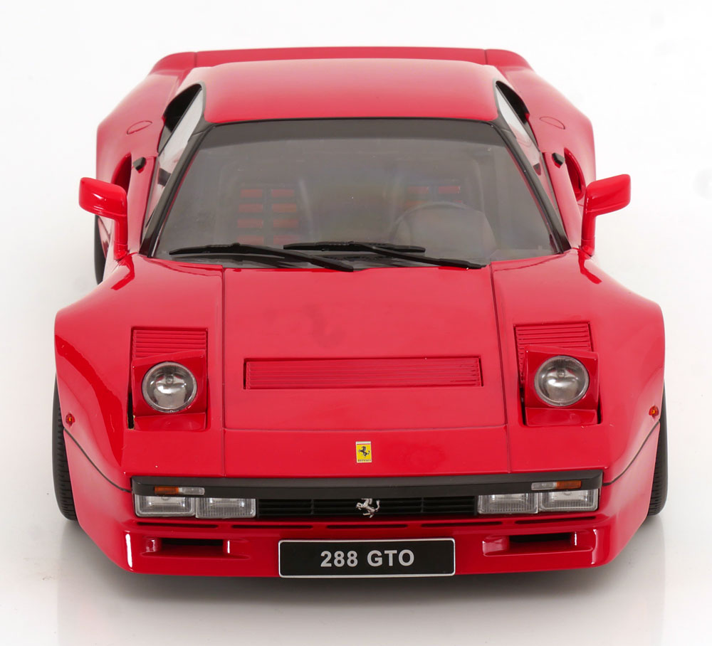 KK Scale 1984 Ferrari 288 GTO Rosso Corsa (Ferrari Red) 1:12