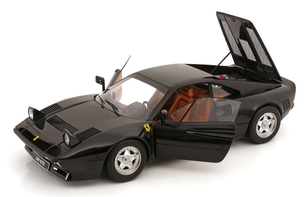 KK Scale 1984 Ferrari 288 GTO Black 1:12