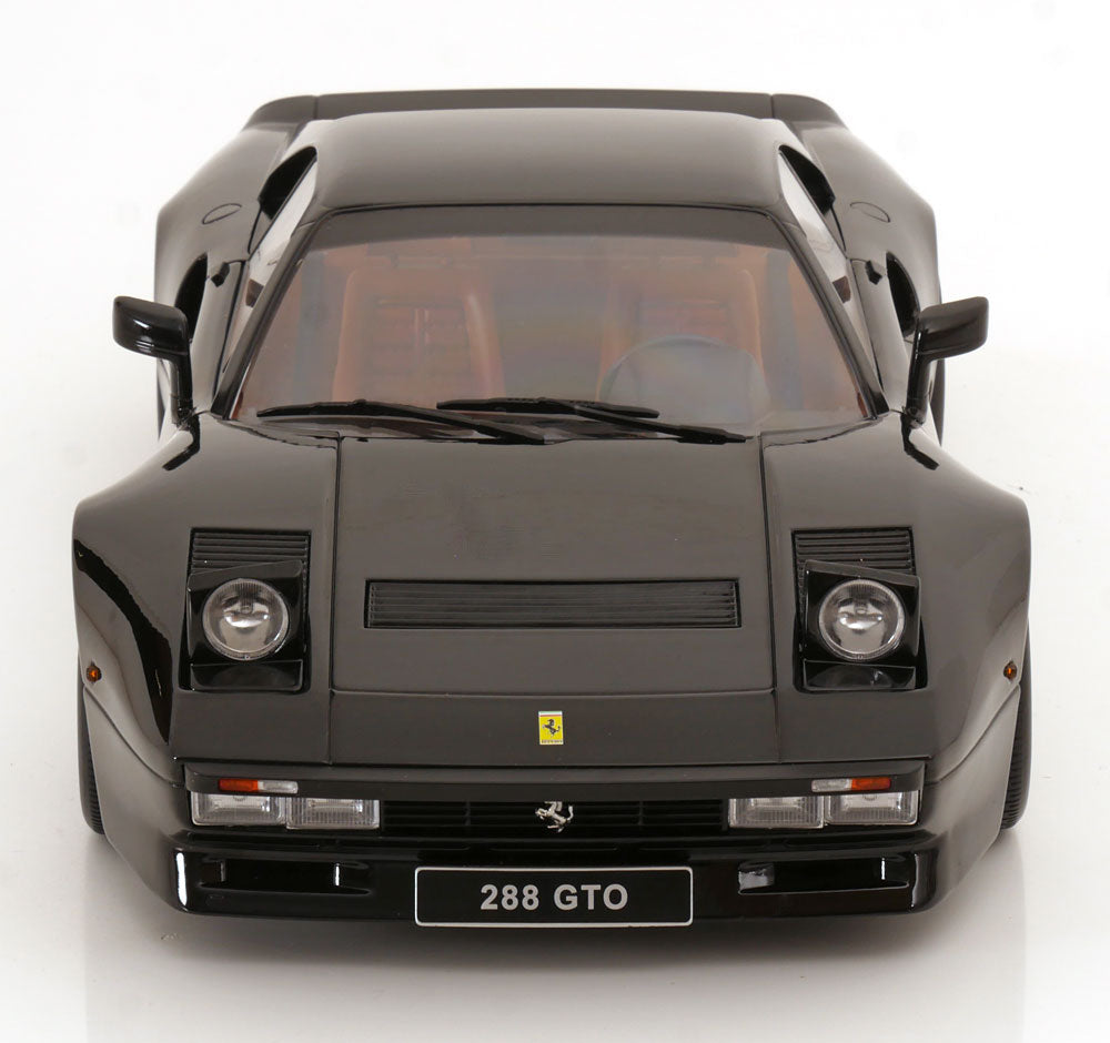 KK Scale 1984 Ferrari 288 GTO Black 1:12