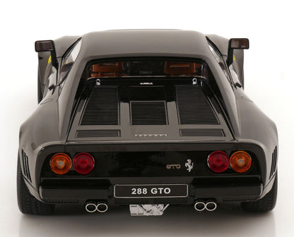 KK Scale 1984 Ferrari 288 GTO Black 1:12