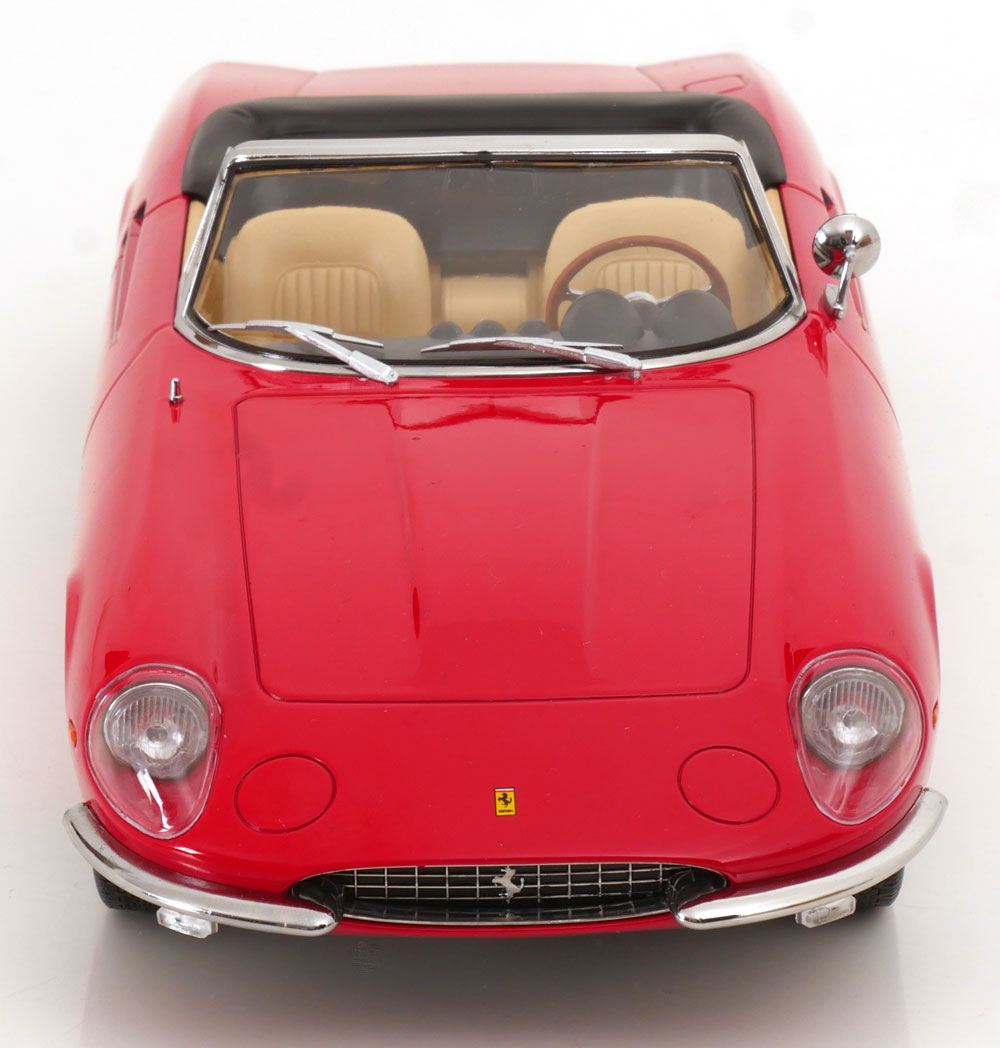 KK Scale 1966 Ferrari 365 California Spyder Red 1:18