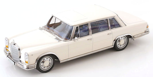 KK Scale 1963 Mercedes-Benz S-Class 600 Pullman SWB (W100) Sedan White 1:18