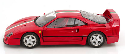 KK Scale 1987 Ferrari F40 Ferrari Red w/ Italia Design 1:18