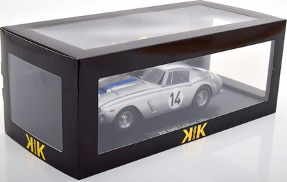 KK Scale 1961 Ferrari 250 GT SWB Competizione #14 24hr Le Mans 1961 Silver 1:18