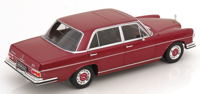 KK Scale 1967-1972 Mercedes-Benz 300 SEL 6.3 (W109) Sedan Red Metallic 1:18