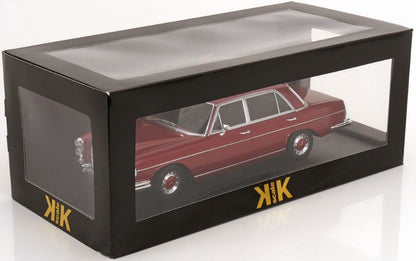 KK Scale 1967-1972 Mercedes-Benz 300 SEL 6.3 (W109) Sedan Red Metallic 1:18