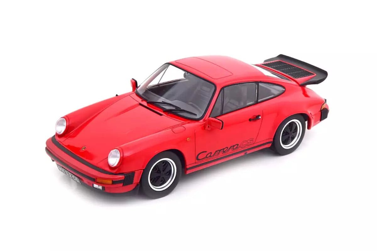 KK Scale 1989 Porsche 911 Carrera 3.2 Clubsport Red 1:18