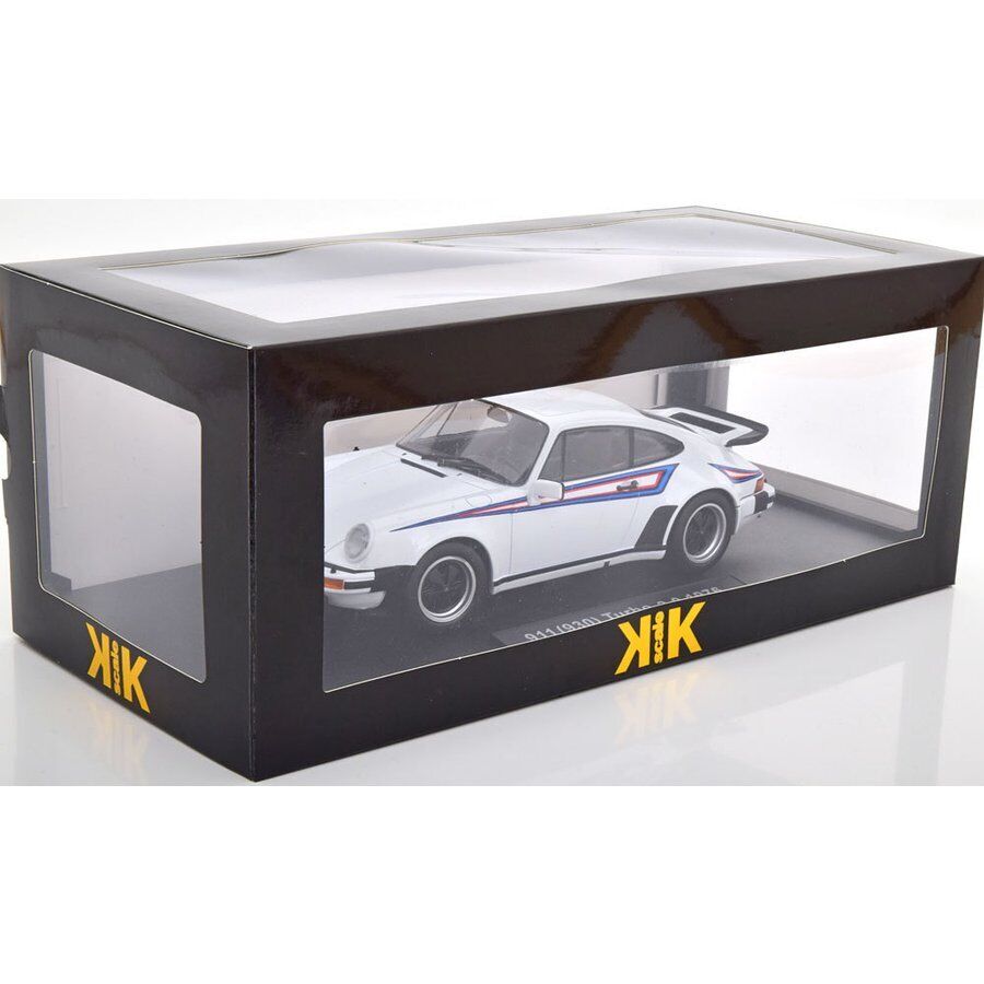 KK Scale Porsche 911 Turbo 3.0 1976 G Series White Martini 1:18 LIMITED