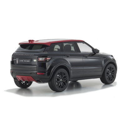 Kyosho 2014 Range Rover Evoque Santorini Black Metallic w/ Red Roof 1:18