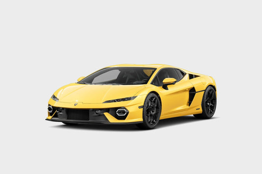 MR Models 2024 Lamborghini Temerario Giallo Inti WITH DISPLAY 1:18