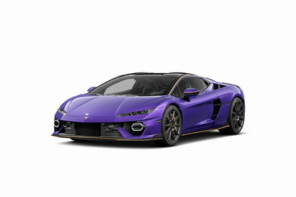 MR Models 2024 Lamborghini Temerario Alleggerita Package Viola Pasifae (Purple) WITH DISPLAY 1:18