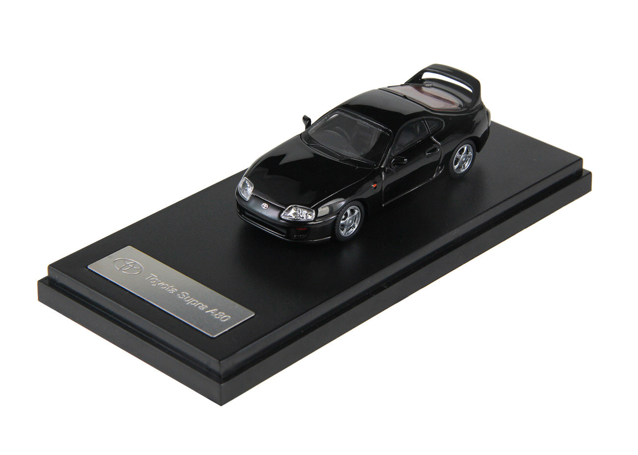 LCD 1993 Toyota Supra MK4 A80 Black 1:64