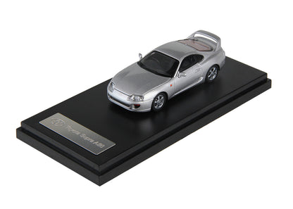 LCD 1993 Toyota Supra MK4 A80 Silver 1:64