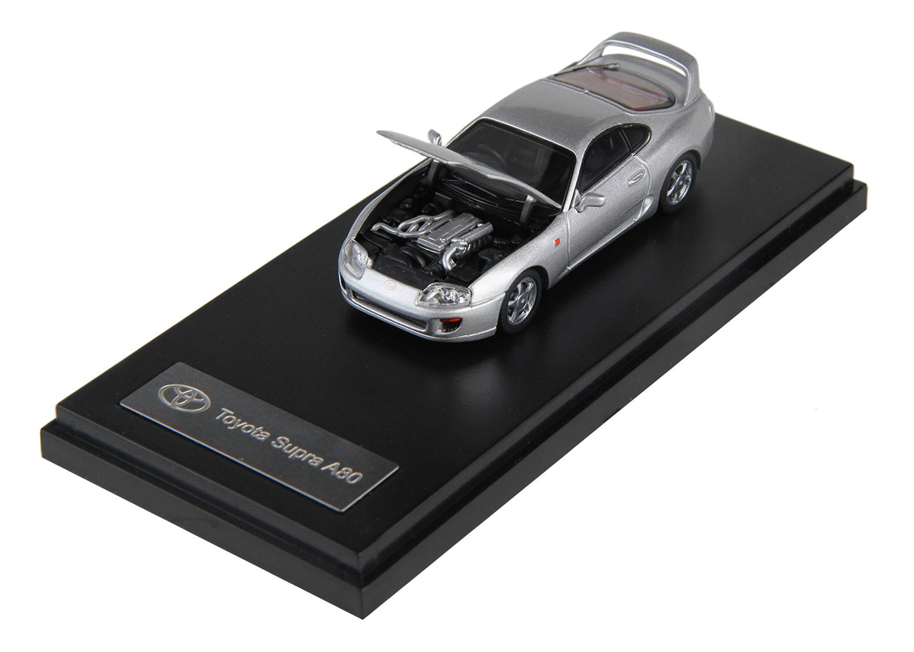 LCD 1993 Toyota Supra MK4 A80 Silver 1:64