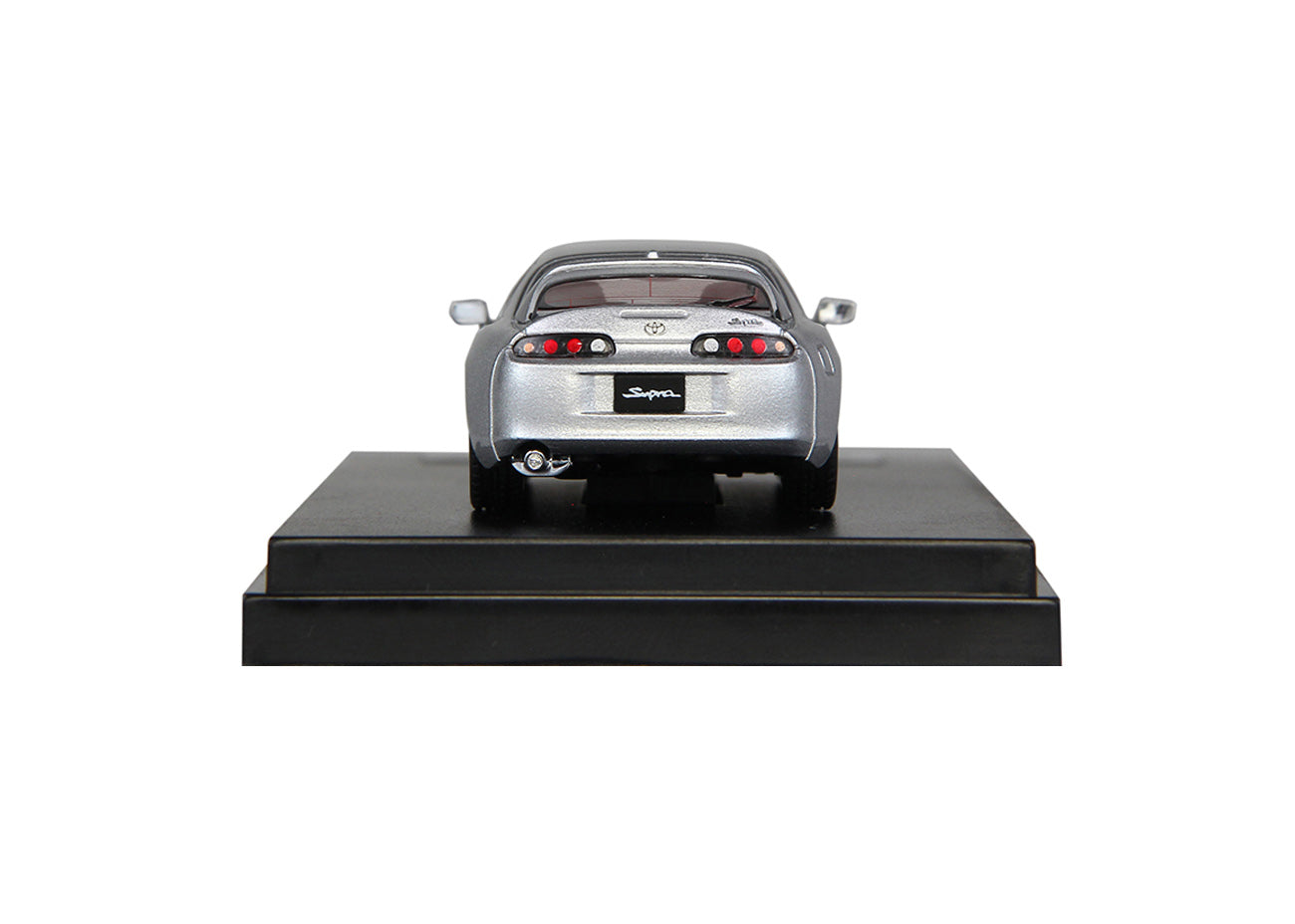 LCD 1993 Toyota Supra MK4 A80 Silver 1:64