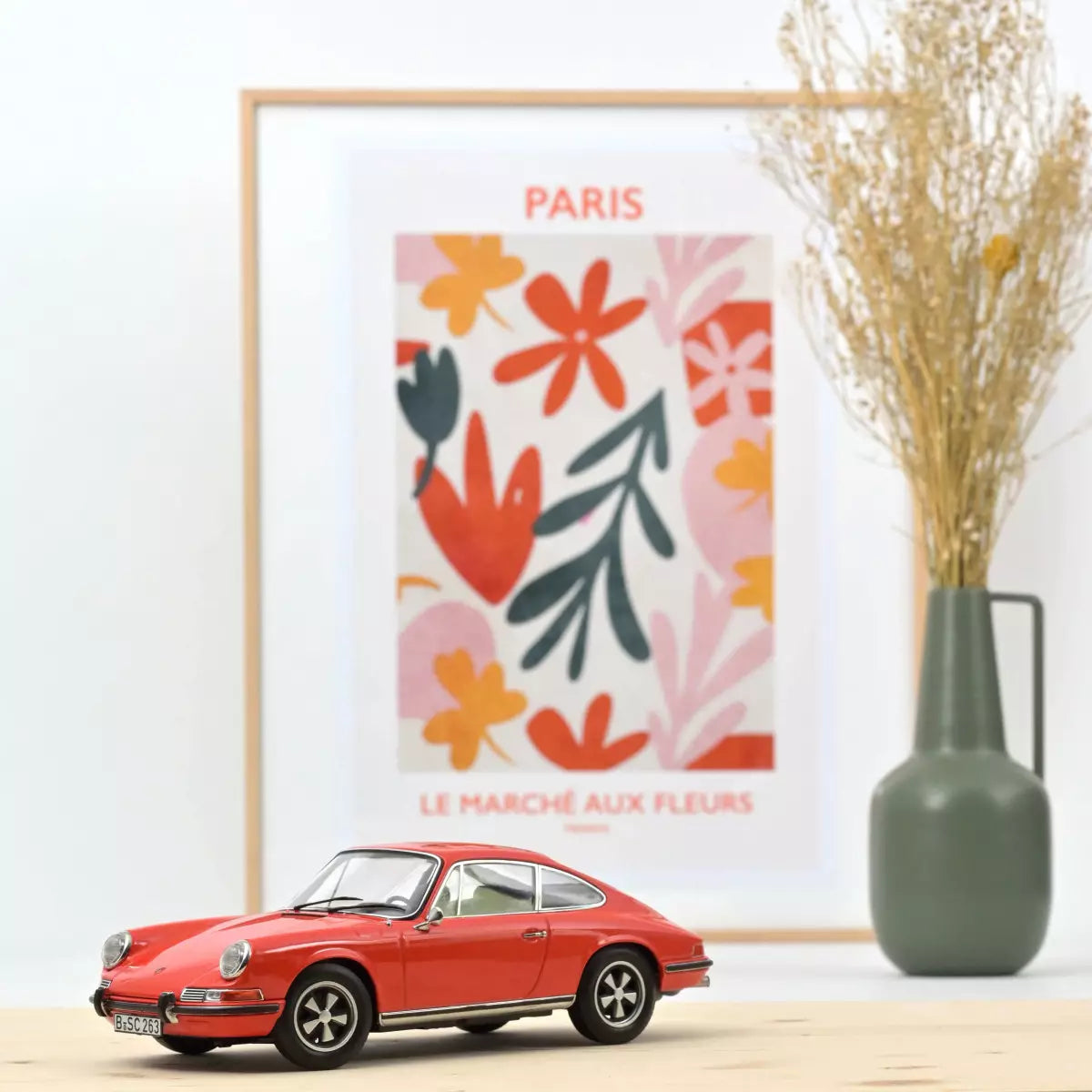 Norev Porsche 911E C20 1970 Orange 1:18