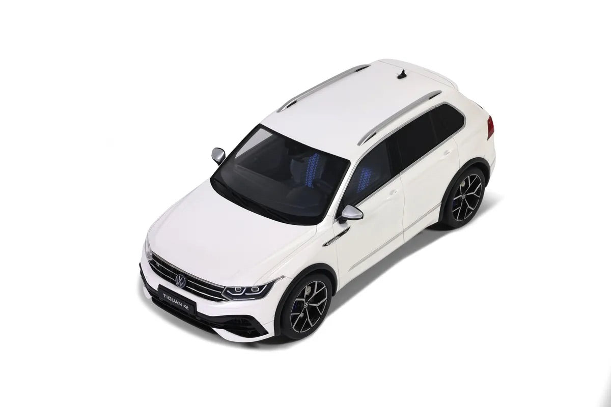 Otto 2021 Volkswagen Tiguan R White 1:18 LIMITED, RESIN, SEALED