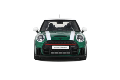 Otto 2023 Mini Cooper F56 JCW John Cooper Works British Racing Green 1:18 Resin