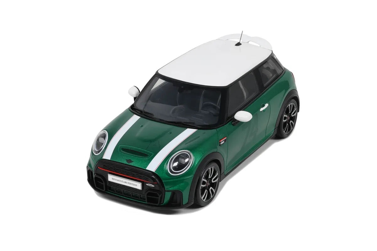 Otto 2023 Mini Cooper F56 JCW John Cooper Works British Racing Green 1:18 Resin