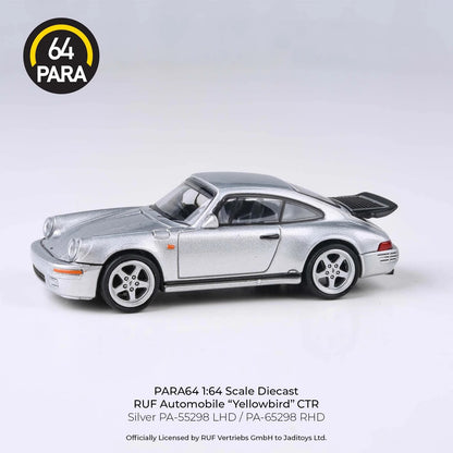 Para64 1987 RUF CTR Yellowbird Silver LHD 1:64