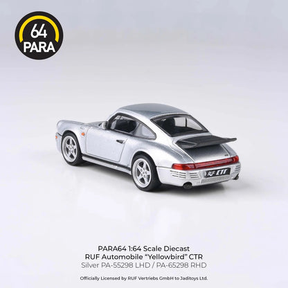 Para64 1987 RUF CTR Yellowbird Silver LHD 1:64