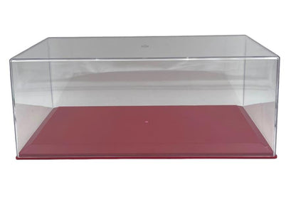 Vetrina Display Case Plexi-Glass with Red Base 1:18