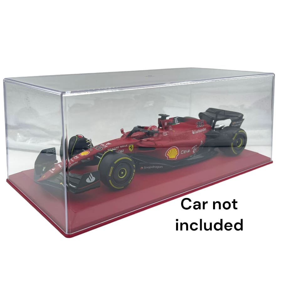 Vetrina Display Case Plexi-Glass with Red Base 1:18