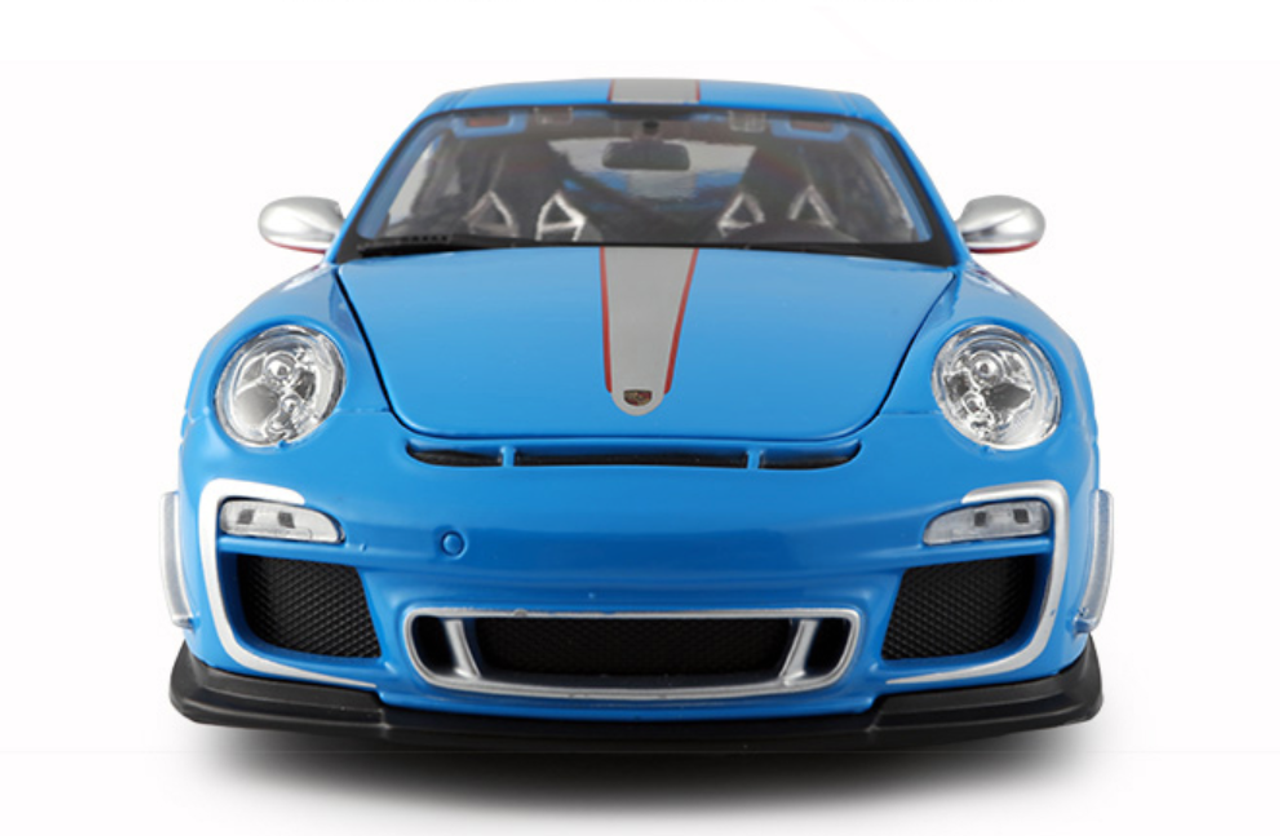 Bburago 2011 Porsche 911 997 GT3 RS 4.0 Blue – Plus Series 1:18