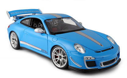 Bburago 2011 Porsche 911 997 GT3 RS 4.0 Blue – Plus Series 1:18