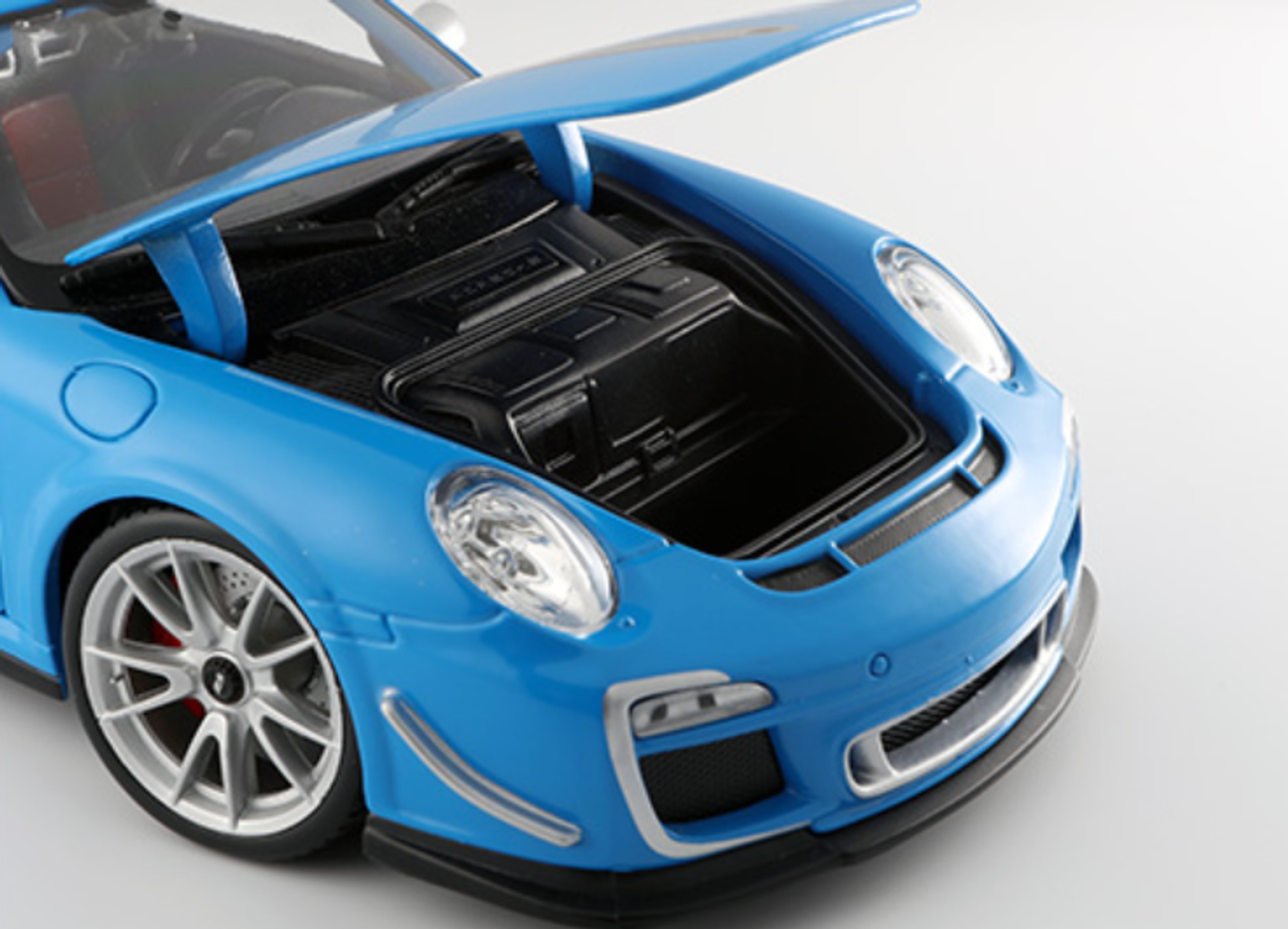 Bburago 2011 Porsche 911 997 GT3 RS 4.0 Blue – Plus Series 1:18