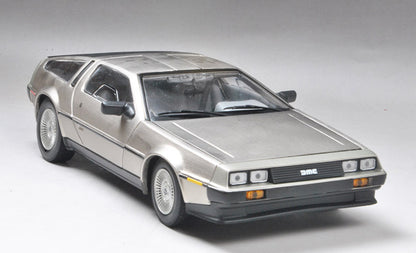 Sun-Star 1981 Delorean DMC LK Coupe Stainless Steel 1:18