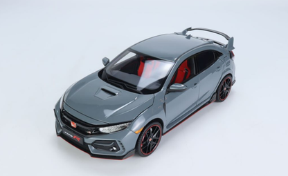 LCD 2020 Honda Civic Type-R (FK8) Grey 1:18